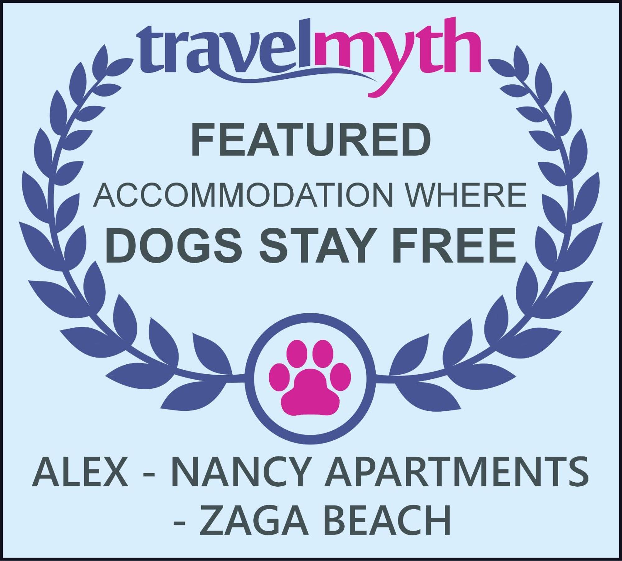 Alex - Nancy Apartments - Zaga Beach Короні Екстер'єр фото
